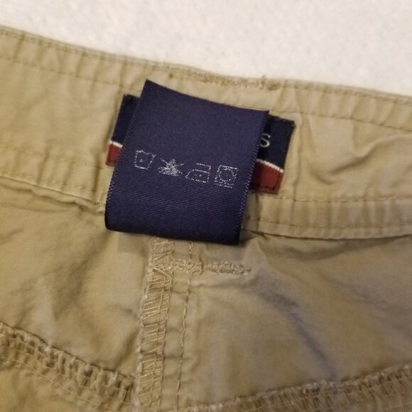 Denver Hayes Hiking Shorts W12 100% Cotton Beige Large Khaki Cargo Short Vintage - Picture 5 of 9